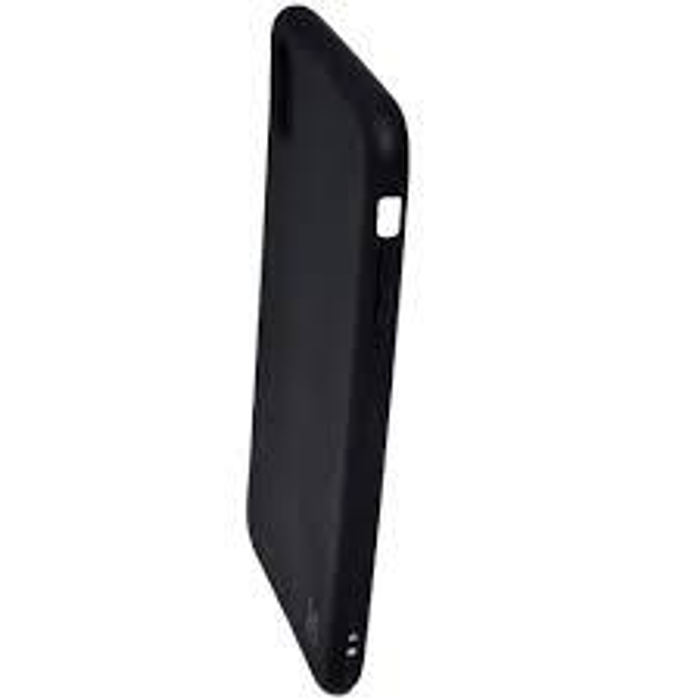 Накладка iPhone XS силикон Black Fashion