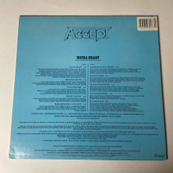 Винтажная виниловая пластинка LP Accept Metal Heart (USA 1985) Midnight Mover