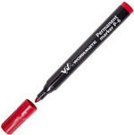 Маркер перманентный P-6 красный, 1,5-3 мм (Workmate)