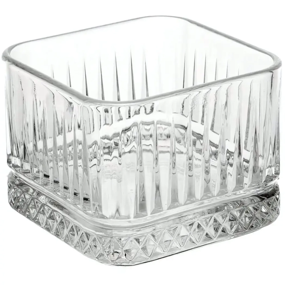 Салатник стеклянный 7,7*7,7см «ELYSIA» 235мл 530138SL