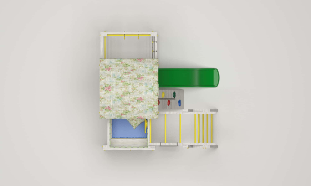 Игровой комплекс из дерева"Baby - 4"