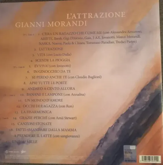 Gianni Morandi – L'Attrazione - Dark Red LP