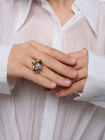 Кольцо "Shamrock" Bicolor