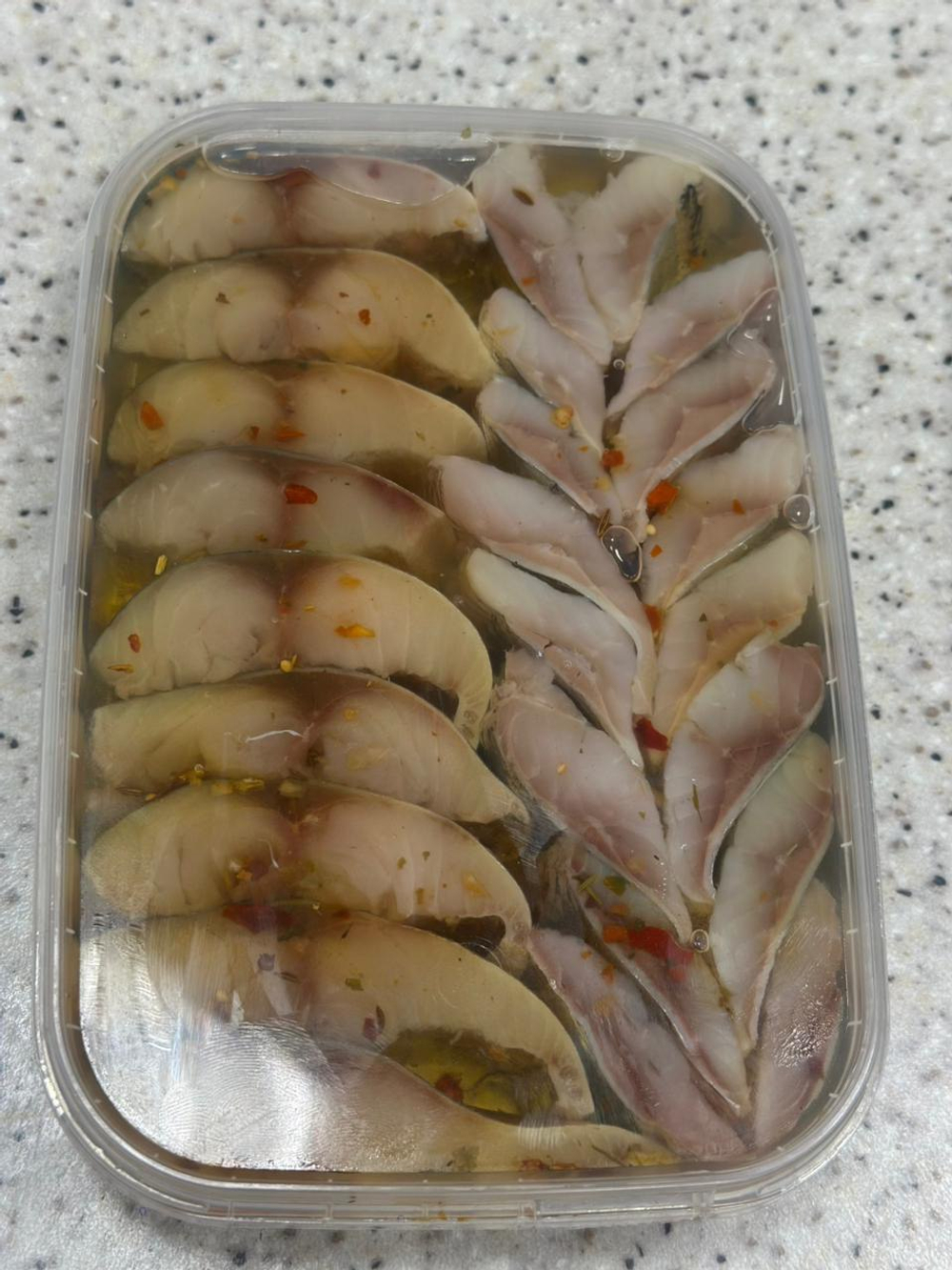 Ассорти сельдь+скумбрия 500г