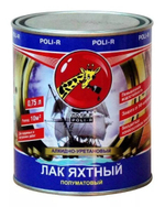 Лак яхтный 7.5 л п/мат Поли-Р