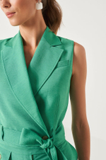 1830 Жилет женский (зеленый)