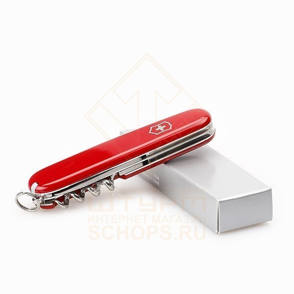 Нож многофункциональный Victorinox Spartan 91 мм, Red