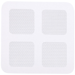 Набор фильтров для слива в ванной на самоклеящейся основе, 10*10см 20шт