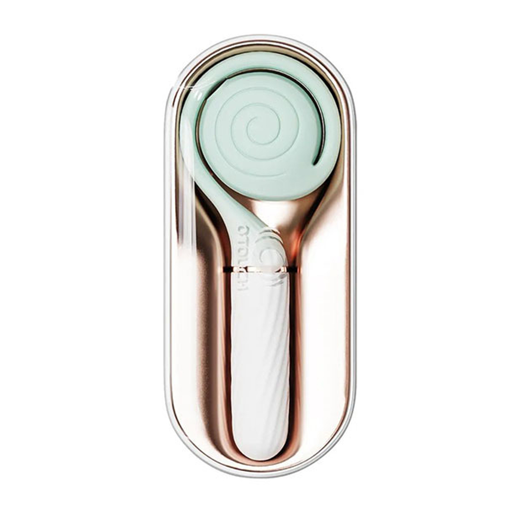 Мятный женский вибратор с вакуумной стимуляцией Otouch Lollipop Mint