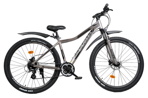 Велосипед 29" VARMA Conrad H93DAS 29" р.20 серый 24ск ал 2024 г