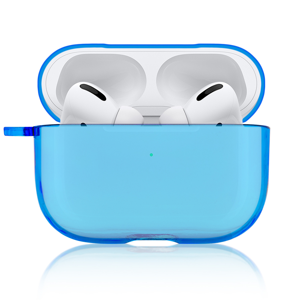 Чехол КАРТОФАН для Apple AirPods Pro (арт. AIRPRO-NEON-BLUE)