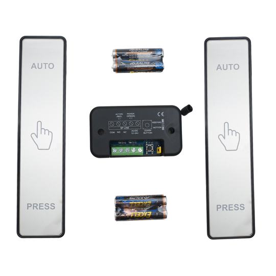 Беспроводная кнопка управления (внешняя + внутренняя)