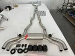 Выхлопная система с заслонками для BMW M5 G90 S68 4.4T #1