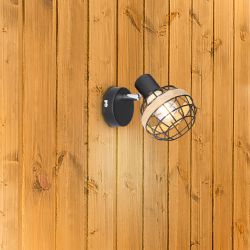 Светильник настенно-потолочный спот Rivoli   7033-701 1 х E14 40 Вт поворотный