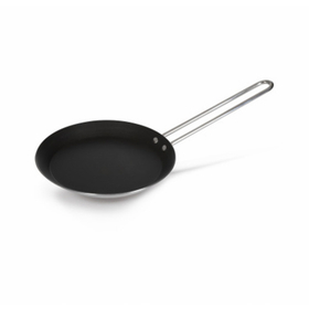 СКОВОРОДА блинная d=280/20 нерж. антиприг. покрытие с ручкой, ИНДУКЦИЯ, LUXSTAHL
