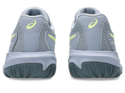 Детские теннисные кроссовки Asics Gel-Resolution X GS - grey blue/pistachio