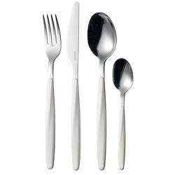 Набор из 24 столовых приборов Cutlery My Fusion, белый