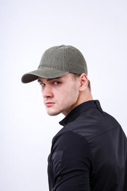 Бейсболка olive vintage