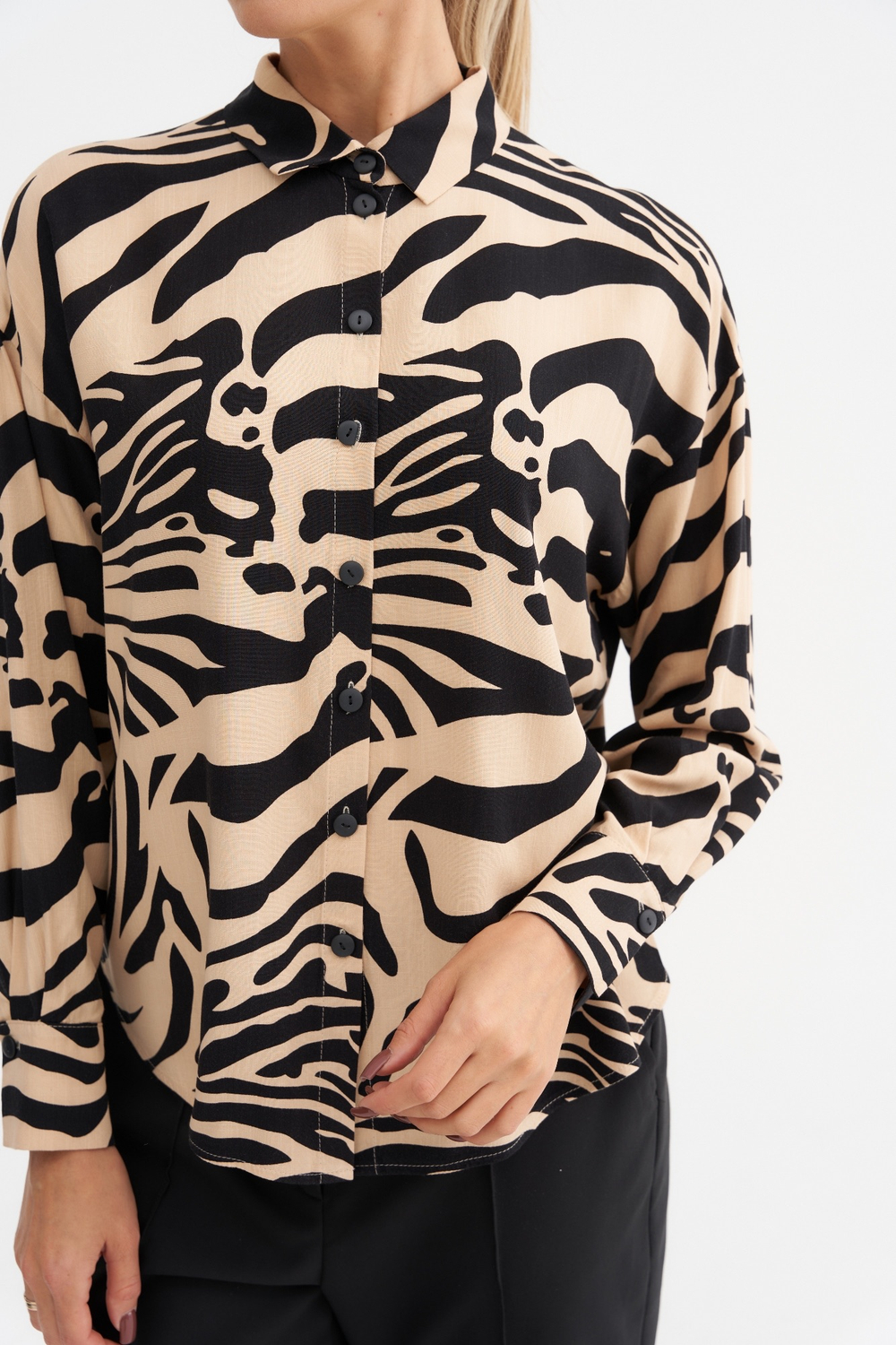 Блуза с принтом Тамбовчанка