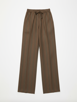 Брюки на резинке из шерсти