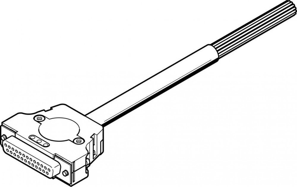 NEBV-S1G25-K-5-N-LE25-S6 Соединительный кабель