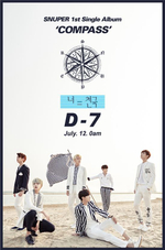 Альбом SNUPER - COMPASS 1st Single Album