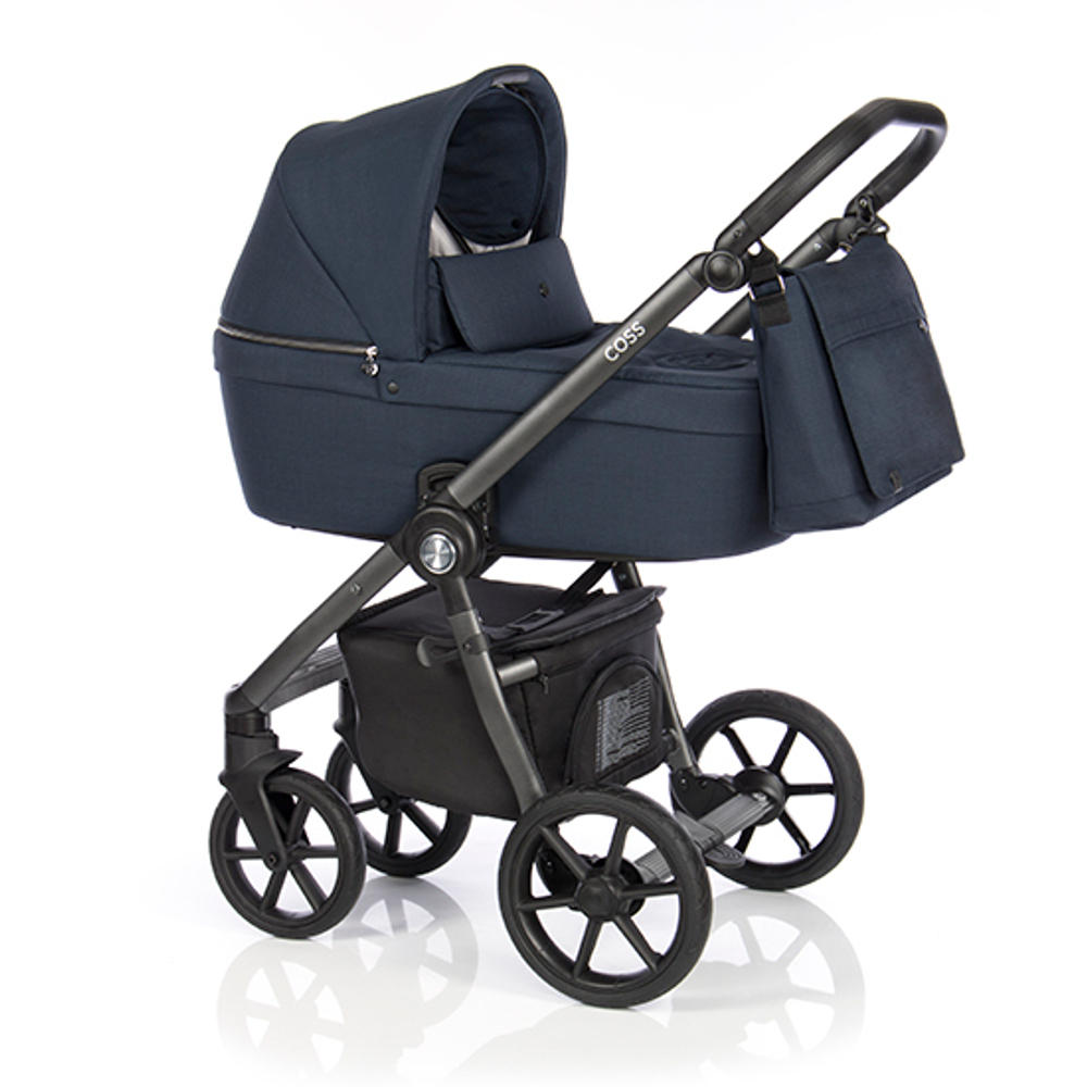 Детская коляска Roan Coss 2 в 1 New 2020 Navy (Cиний)
