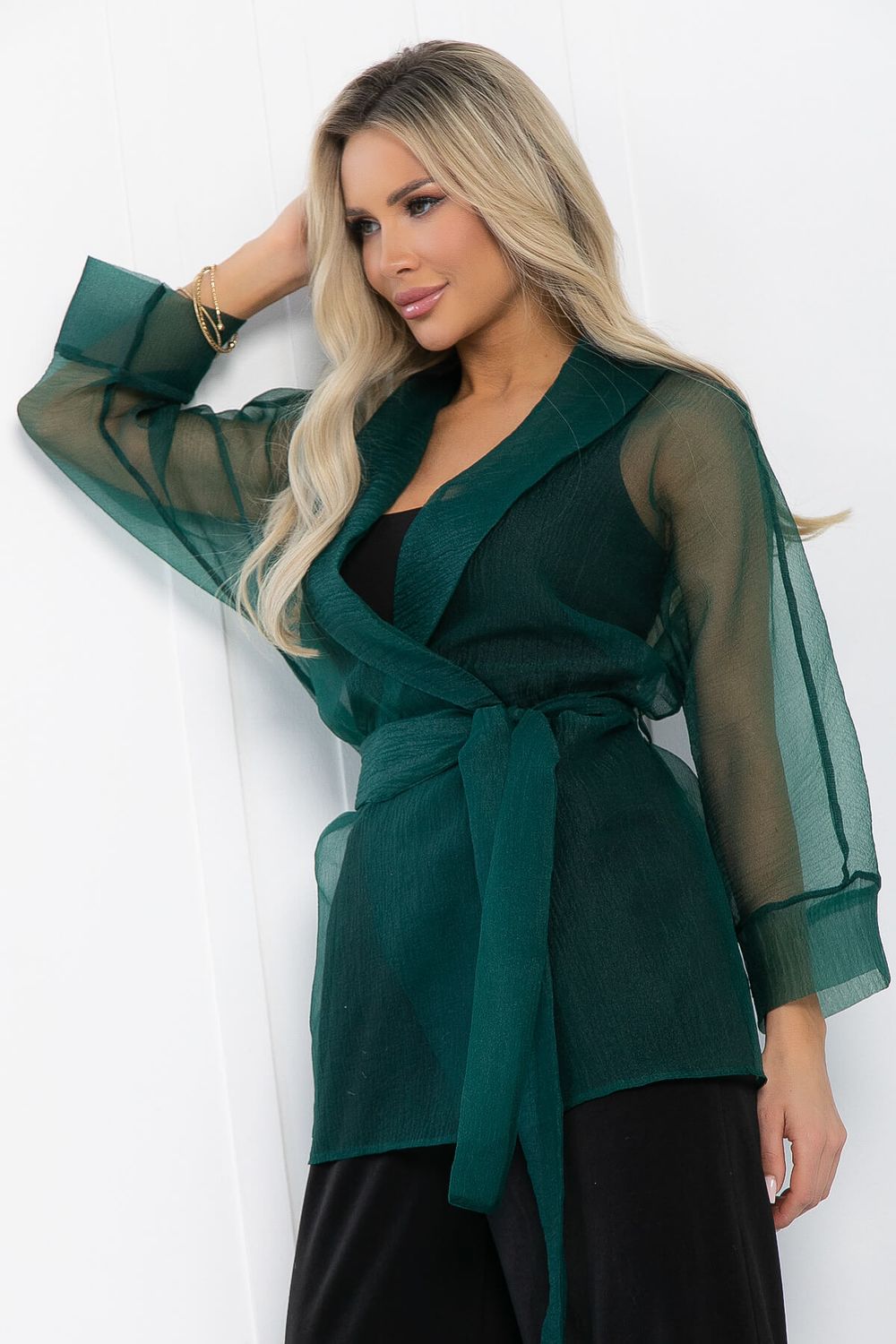 Жакет Случайная встреча (зеленый) Б13004-7М LT Collection