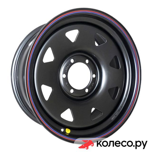 1880-63910BL+25 8x18/6*139.7 D110 ET25 Черный