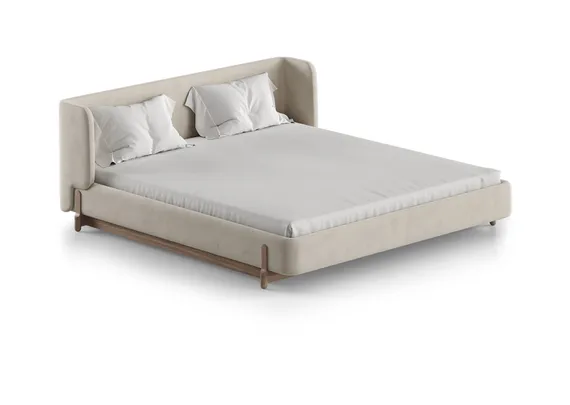 Кровать Basic спальное место 180*200 см (молочный, антивандальная)