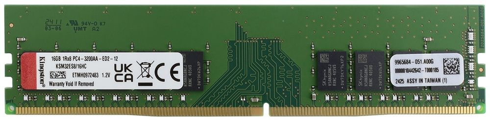 Оперативная память Kingston ECC Reg, KSM32ES8/16HC 16 Гб
