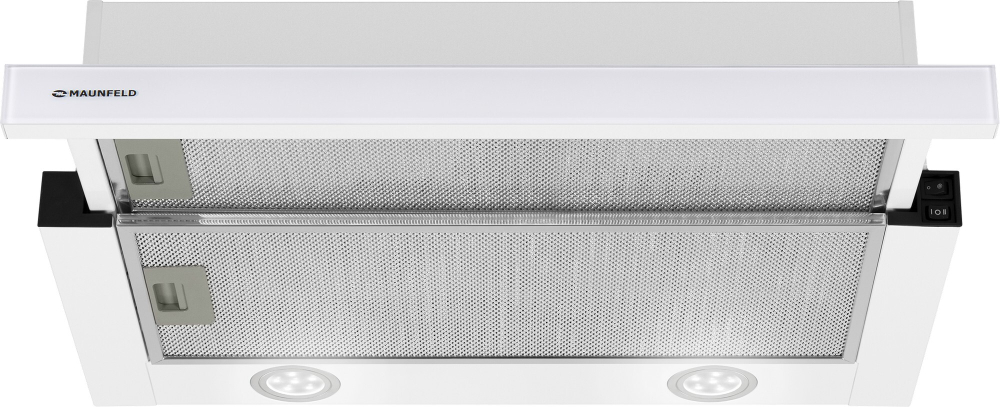 Кухонная вытяжка MAUNFELD VS Fast Glass 60 белый фото 2