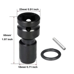 Патрон гайковерта 1/2" адаптер для бит переходник 1/4"