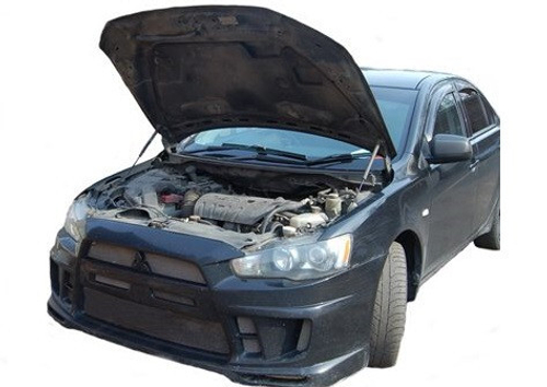 Амортизатор (упор) капота на Mitsubishi Lancer 02-01(с 2007 г.в.)Autoinnovation