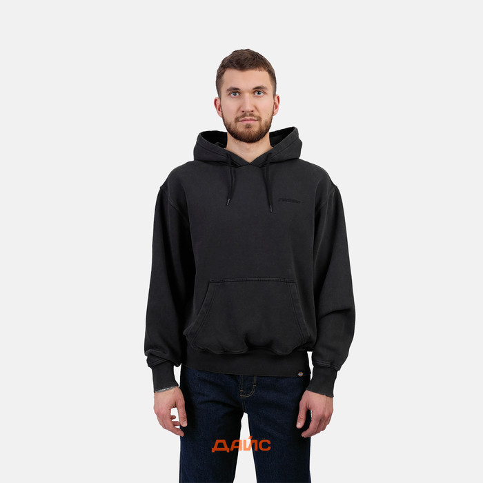 Толстовка мужская Dickies Plentywood Hoodie артикул:DK0A866DBLK1 - купить в магазине Дайс