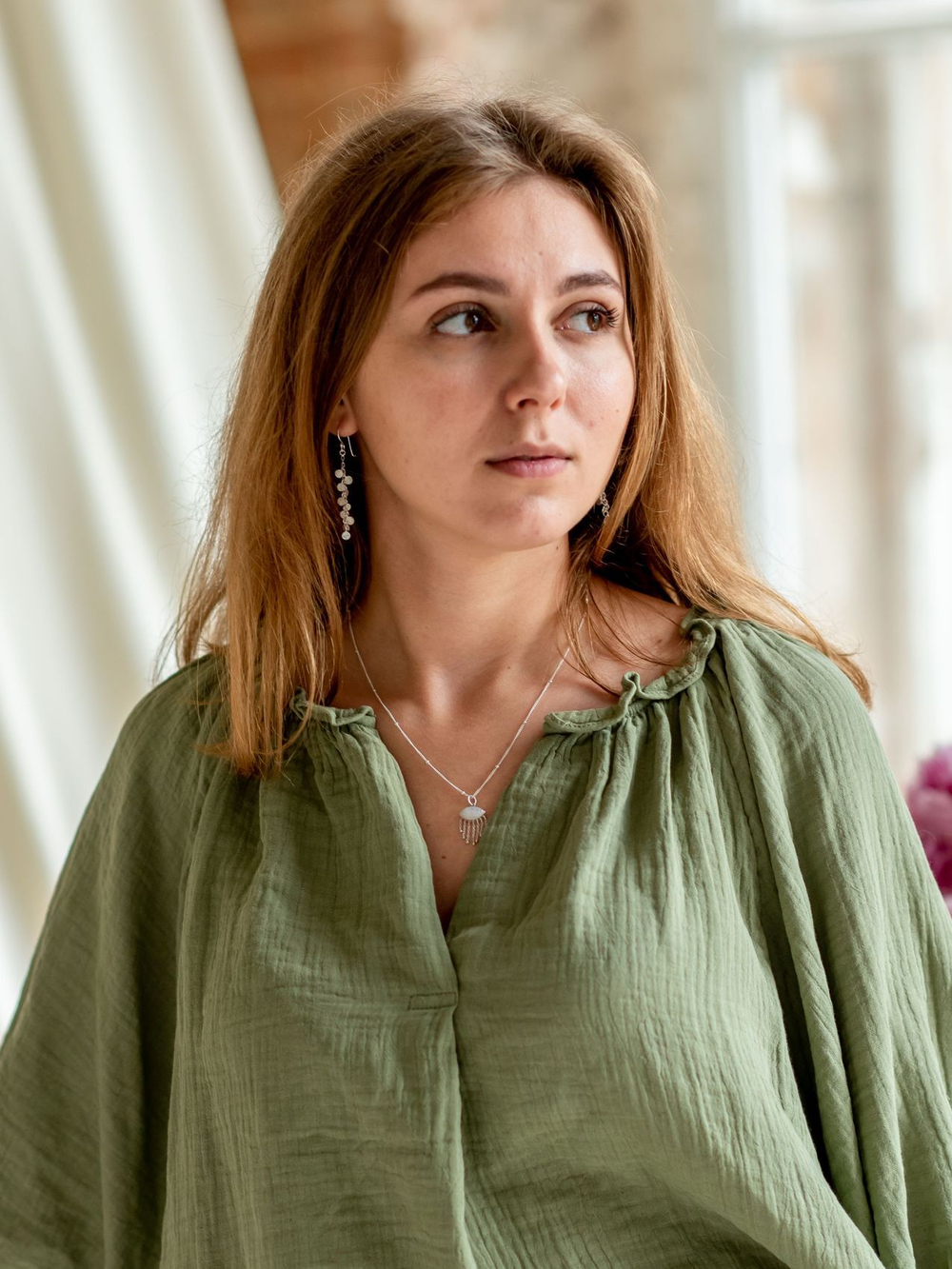 Серьги FOOL MOON, серебро