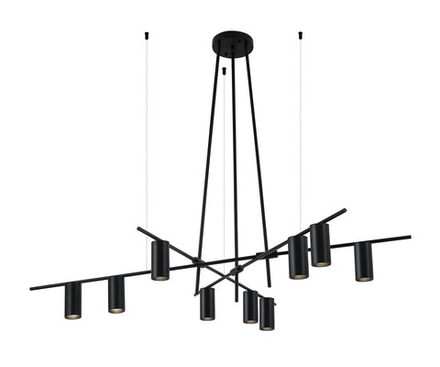 Kink Light 07621-9,19 Люстра Рия черный Gu10 90W