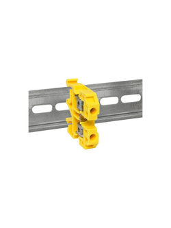 Колодка клеммная JXB-2.5/35 (25а) желт. EKF plc-jxb-2.5/35y