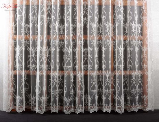 Тюль Марселла-2 французская сетка (молочный)