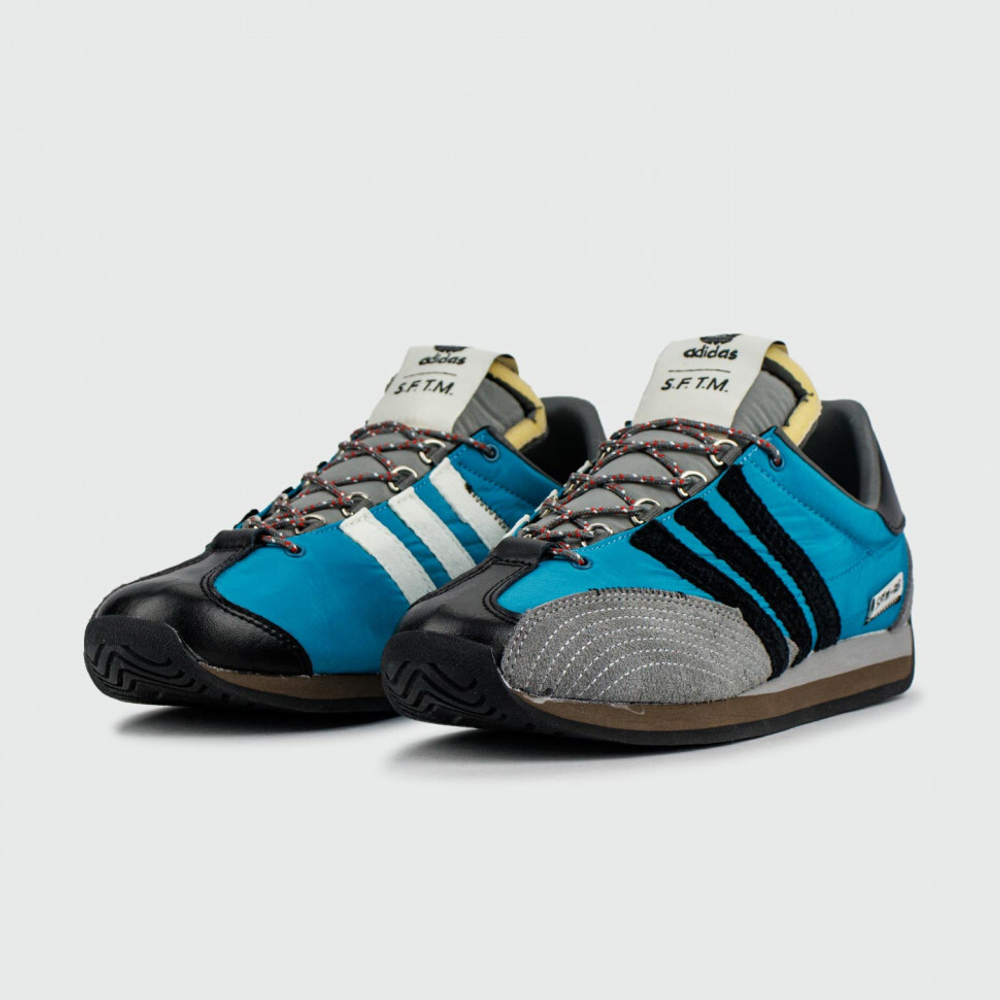кроссовки Adidas Country OG x SFTM Blue / Grey