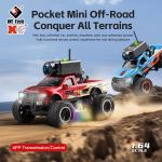 Радиоуправляемый монстр WLtoys 1/64 RC Cars 6407 камера+дисплей , версия с гироскопом