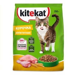 Kitekat Сухой корм для кошек с курицей, 350 гр.
