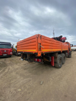 Кран центр "КАМАЗ" 659100 на шасси КамАЗ 43118 6x6 Бортовой с КМУ 659100 (Дизельный, 6,7 л, 292 л.с.
