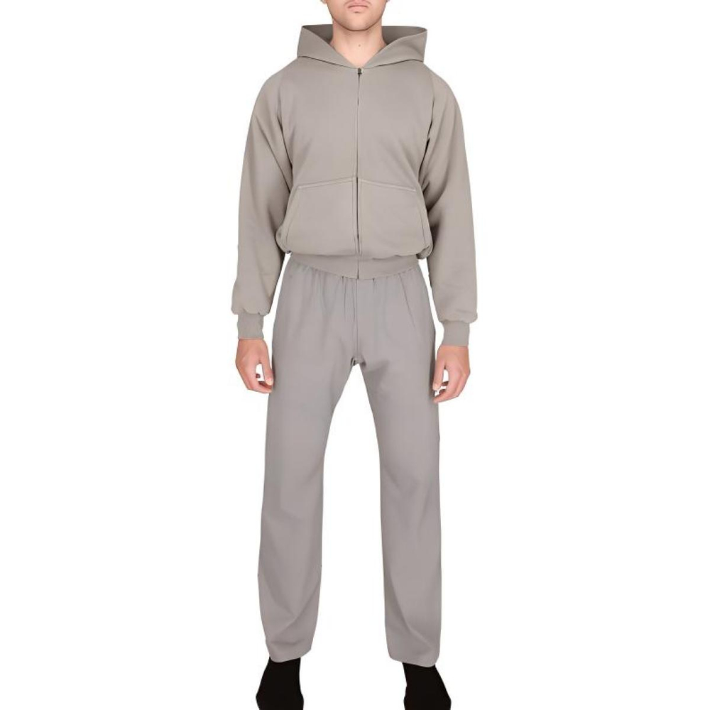 YEEZY x Gap x Balenciaga hoodie, серо‑коричневый