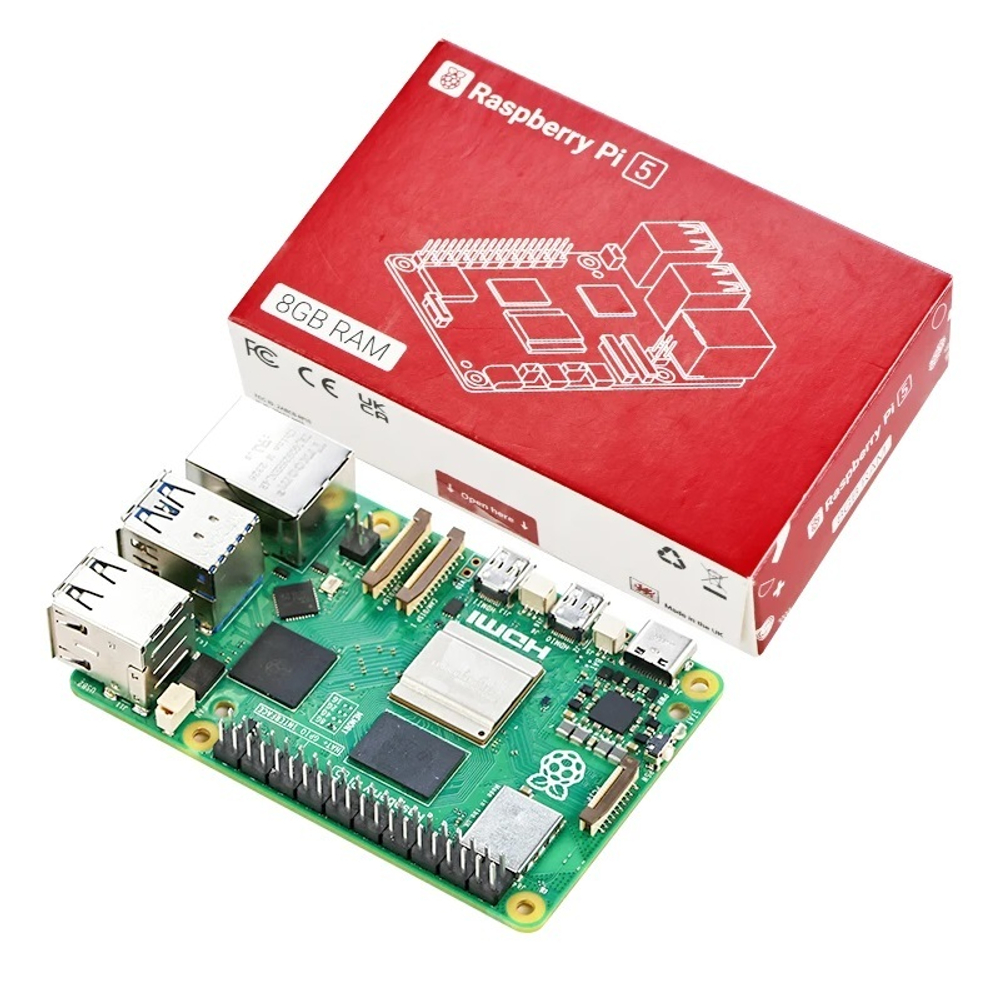 Микрокомпьютер  Raspberry Pi 5 8GB
