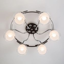 Citilux Остин CL115165 Люстра потолочная Венге Хром