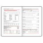 Ежедневник недатированный А5 (138х213 мм), BRAUBERG VISTA, под кожу, гибкий, 136 л., "Euphoria", 111998