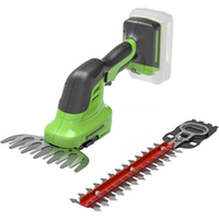 Аккумуляторные садовые ножницы-кусторез Greenworks G24SHT, 1600607,24v, без АКБ и ЗУ