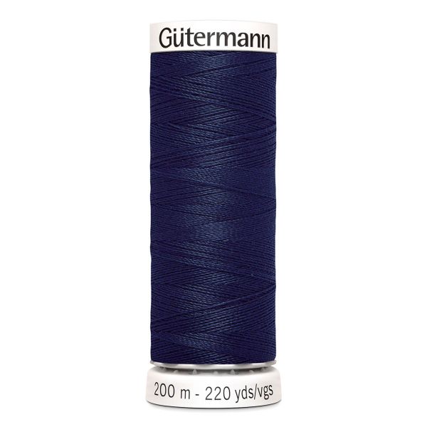 Нитки универсальные Gutermann Sew-all 100 (200 метров), 5 кат. | 711 т.т.синий