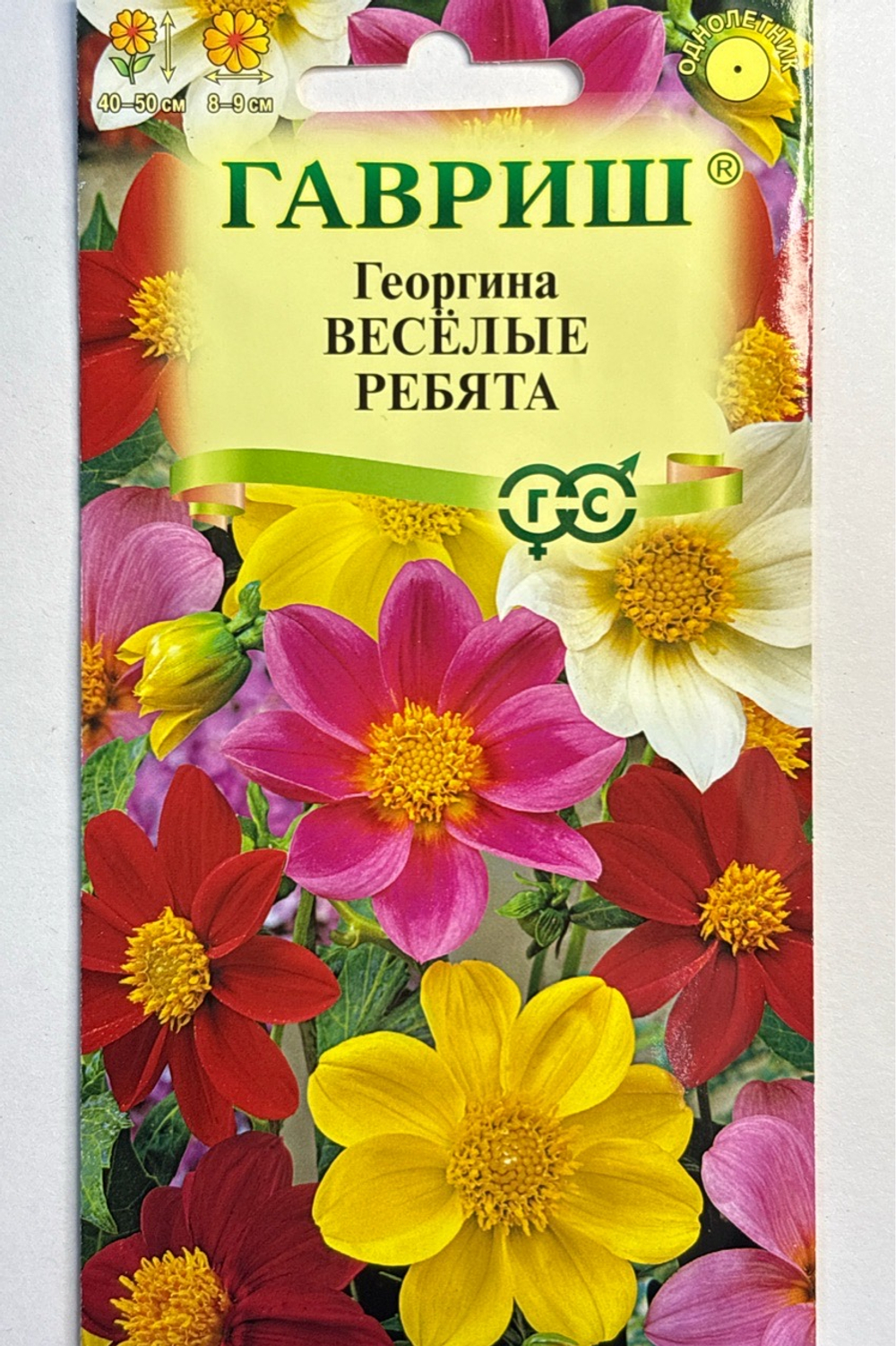Георгина Веселые ребята, смесь 0,3 г СМЦ-264